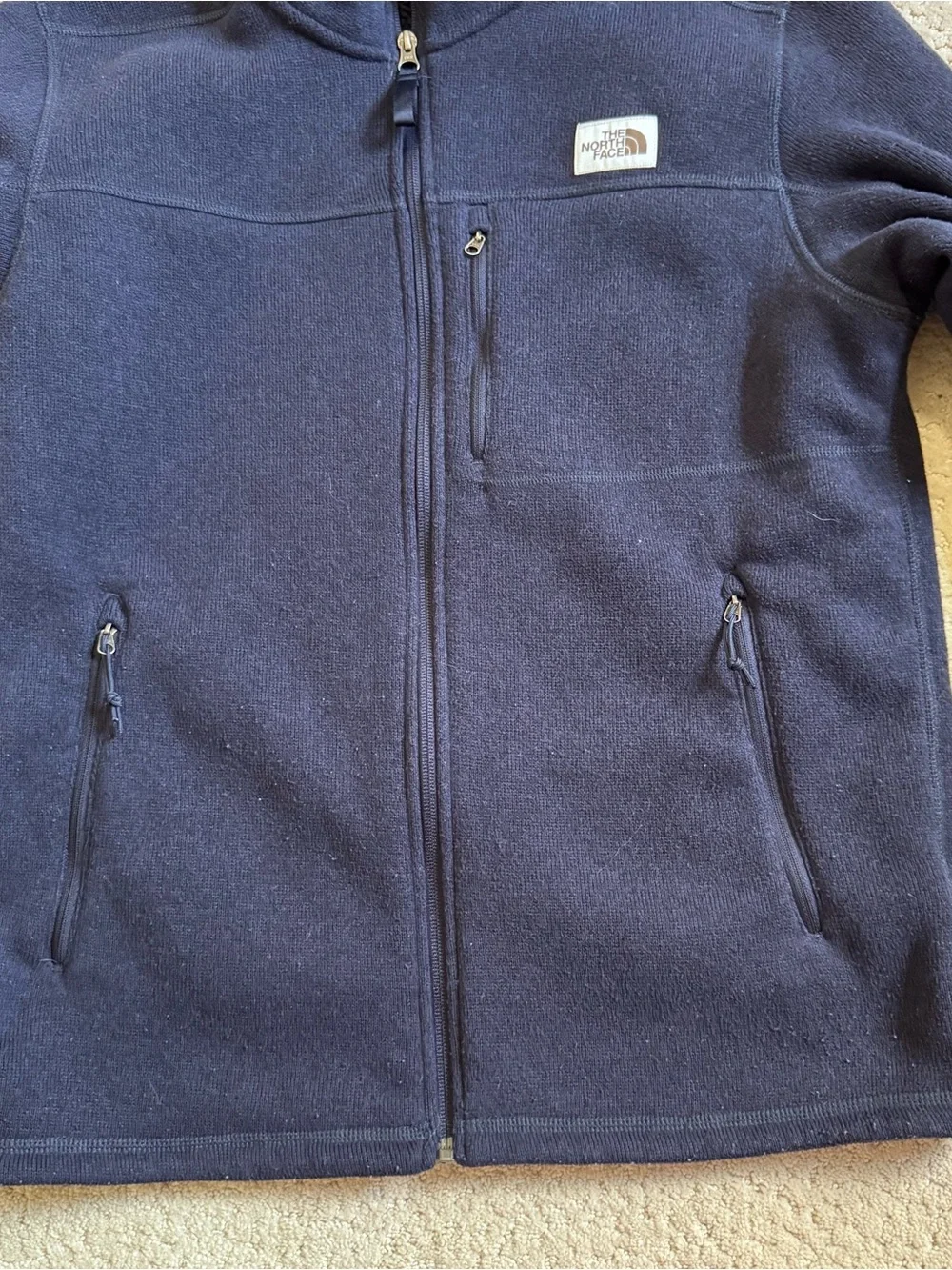 The North Face Jacket Mens Gordon Lyons Full Zip Fleece Black Medium NF0A3YR7